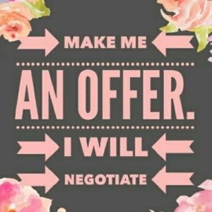 All reasonable offers considered